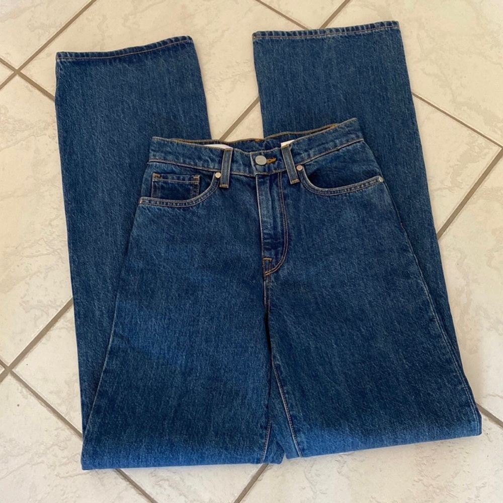 BLDWN High Rise Relaxed Jeans, sz 26